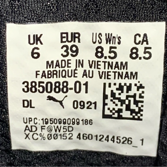 [BRAND NEW] PUMA RS-X GLITZ CC BLACK TIBETAN RED GOLD WOMENS SIZE 8.5 SNEAKERS - Picture 9 of 9